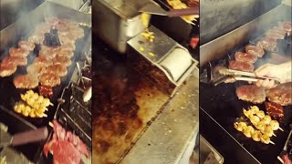 Behind the scenes kitchen at Outback Steakhouse