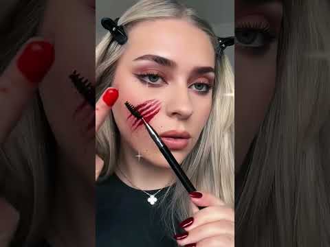 🎃 "Eerie Vampire Makeup Tutorial for Halloween!" 🎃 #halloween #eyemakeup #eyelashes #lashes