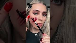 🎃 "Eerie Vampire Makeup Tutorial for Halloween!" 🎃 #halloween #eyemakeup #eyelashes #lashes