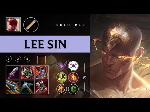 Lee Sin Mid vs Qiyana - KR Master Patch 26.02