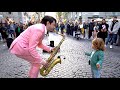 The Child ENJOYS This SONG Ameno Era Saxophone Cover Daniele Vitale