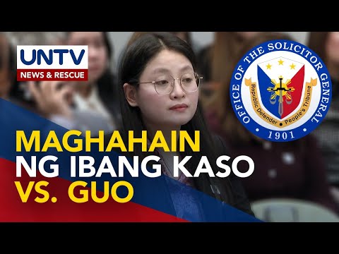 OSG, maghahain ng ibang kaso vs. suspended Mayor Alice Guo