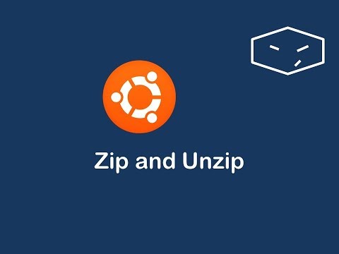 ZIP and UNZIP Files from Terminal in Ubuntu