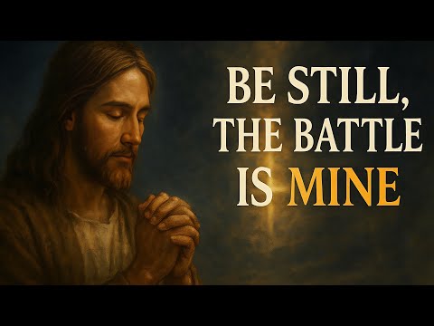 God Is Saying: Be Still, The Battle Is Mine 🙏 | Powerful Christian Encouragement & Hope.