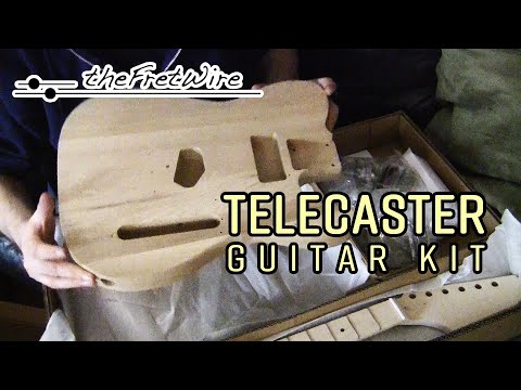 Unboxing a Telecaster Kit from The Fretwire