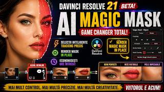 Cel mai bun update din DaVinci Resolve 21: Magic Mask AI