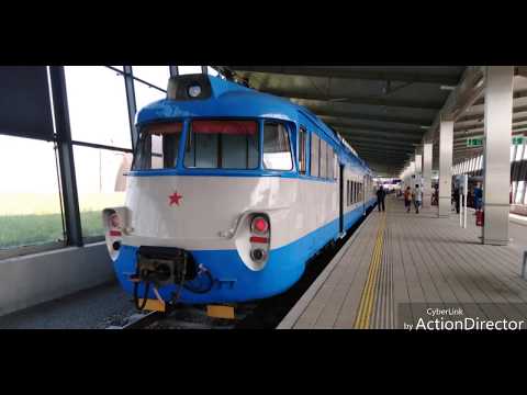 Jízda elektrickou jednotkou řady 451 "žabotlam"