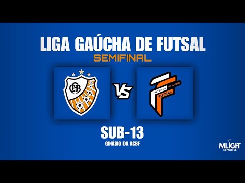 ACBF X FF FUTSAL - SEMIFINAL | LIGA GAÚCHA DE FUTSAL - SUB13 (Ao Vivo e Com Imagens)