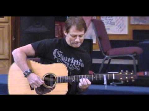 Brad Davis, Jim Hurst and Kenny Smith jamming on Panhandle Rag