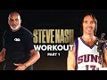 NBA Workout W Steve Nash How To Score Around The Rim
