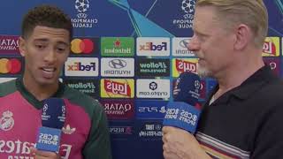 Jude Bellingham Post Match Interview 🔥| Real Madrid vs Inter Milan 2-1
