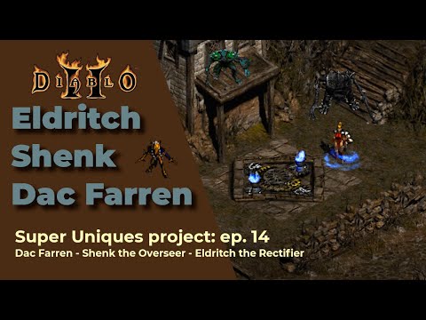 DIABLO 2 SUPER UNIQUES PROJECT EP. 14 - Starting Act 5 with Sheldritch and Duck runs! Rip luck tho.