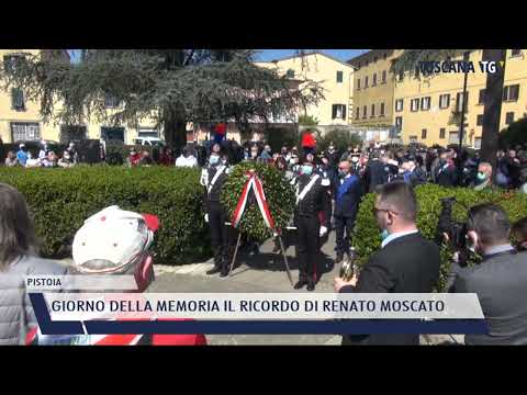 2022-01-26 PISTOIA - GIORNO DELLA MEMORIA IL RICORDO DI RENATO MOSCATO