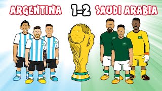 😲Argentina lose to Saudi Arabia!😲 (World Cup