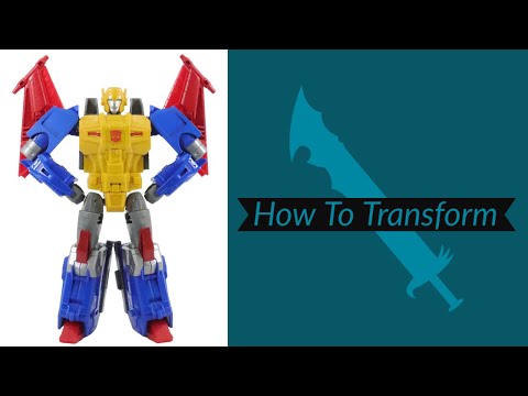How To Transform: Transformers Legacy United Voyager Class Metalhawk
