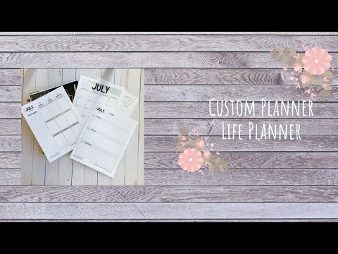 Custom Planner | Life Planner | Homeschool Planner |...