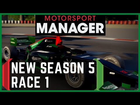 Motorsport Manager PC Career Mode Season 5 Race 1