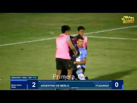 Argentino De Merlo 2-0 Ituzaingó / Final de ida / Primera C