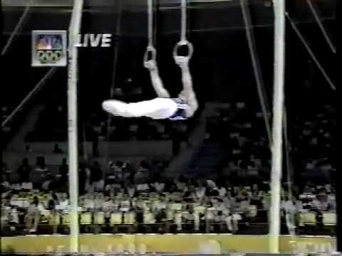 Yuri Chechi (ITA) - 1988 Olympics - Compulsories - Rings