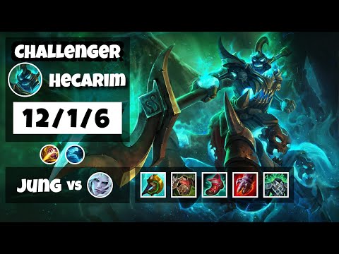 Hecarim vs Viego TURKISH Challenger JUNGLE (12/1/6) - v11.17