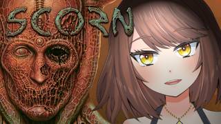 【ホラー】めちゃくちゃグロいらしいホラーゲームで遊んでみる！！！「Scorn」【Akino】