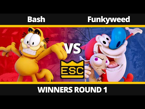 ESC 14 Winners Round 1 - Bash Vs. Funkyweed - Nickelodeon All-Star Brawl Tournament