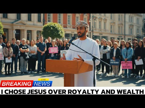 Thousands Watch LIVE as Omani Royal Prince Publicly Chooses Jesus Over Islam and Royalty