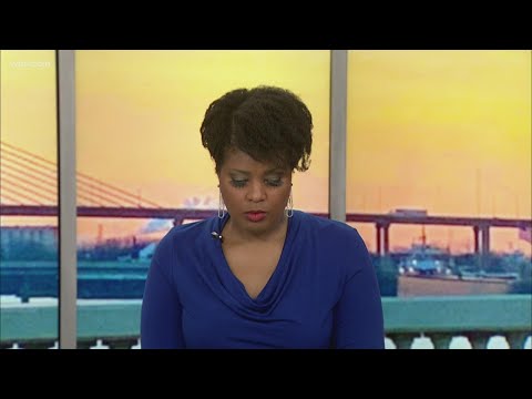 Caught on camera: Tiffany wasn't quite ready for the show to go on