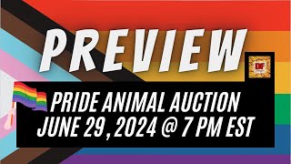 Pride Auction Preview For June 29 Auction