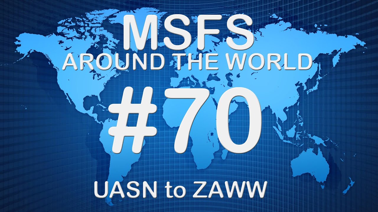 ✈ #msfs - Usharal (UASN) to Altay (ZAWW) - Cessna Skylane 182 RG II #FULLFLIGHT