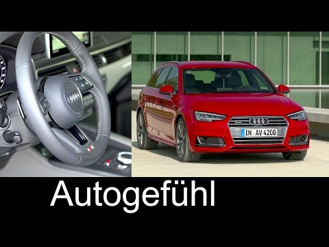 Audi A4 Avant/Kombi/Estate preview Exterior/Interior all-new neuer 2016