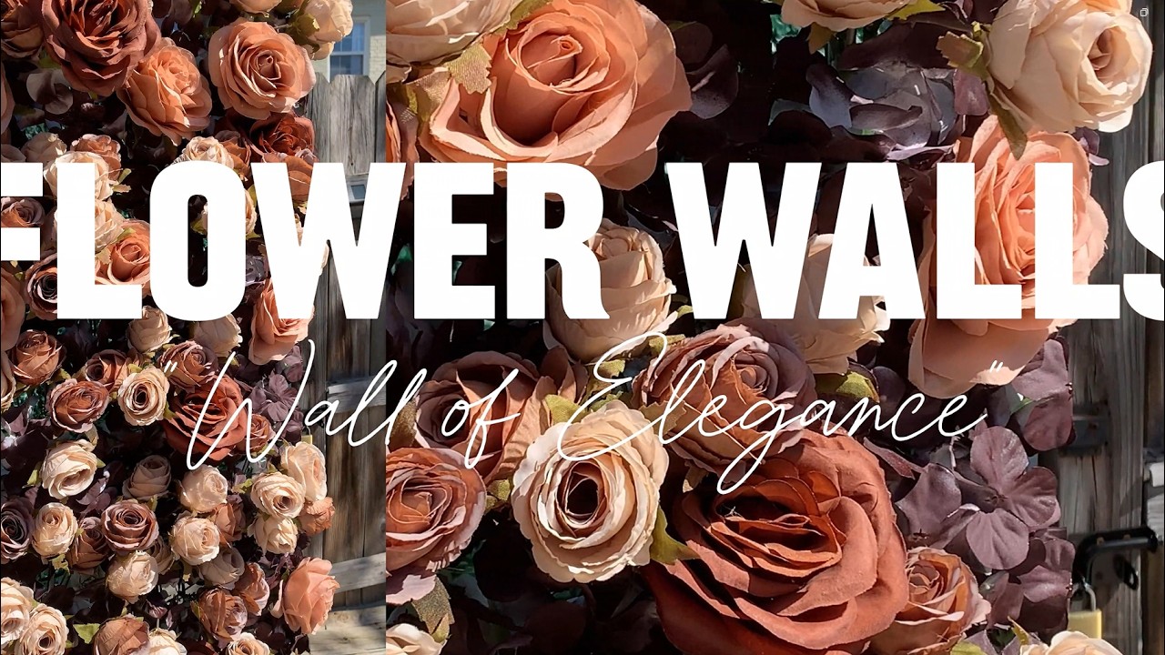 Promotional video thumbnail 5 for Flower Walls by Leslie Arnelle
