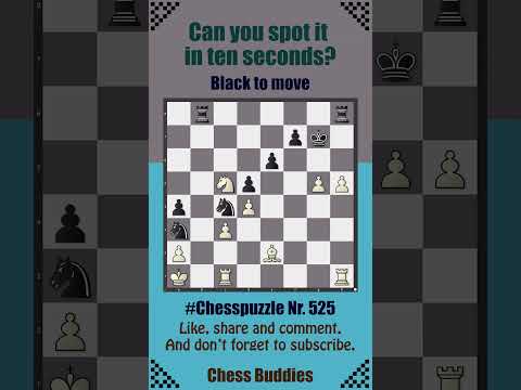 #Chesspuzzle Nr  525