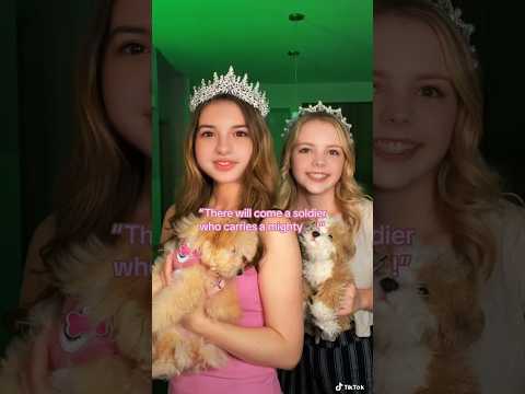 POV: sister princesses carry the tradition of singing their mother’s song to the village kids🎶