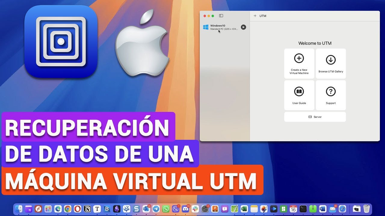 Cómo recuperar datos de una máquina virtual UTM que no funciona