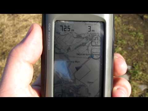 Garmin Oregon 450 - readability in the sun
