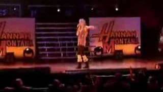 if we were a movie (live)-hannah montana