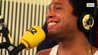 John the Conqueror en acústico, en 'Carne Cruda 2.0'. Cadena SER