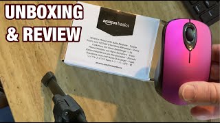 Video thumbnail for Amazon Basics Wireless Computer Mouse with USB Nano Receiver by The Internet Sorcerer