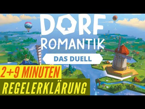Dorfromantik Das Duell Anleitung Regeln - Brettspiel - Legespiel - 2 Spieler