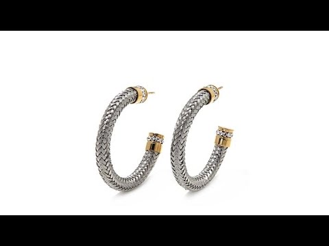 Emma Skye Jewelry Designs "Woven Glitter" Earrings
