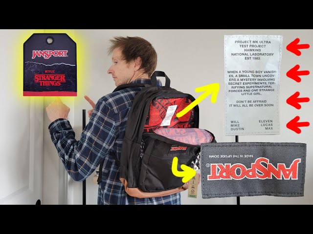 Vídeo relacionado con Bolsa Reutilizable Stranger Things con Estampado Oficial | Shopper Grande para Supermercado, Escuela o Viajes