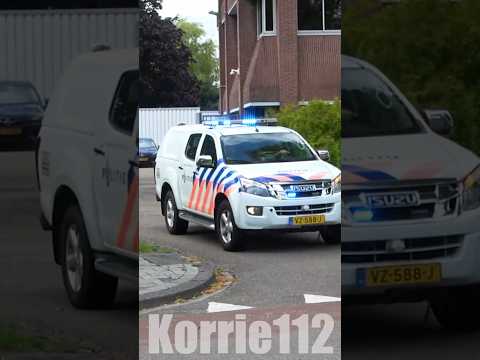 Isuzu Waterpolitie Basisteam Ommelanden Noord met spoed #throwbackthursday #politie #police #polizei