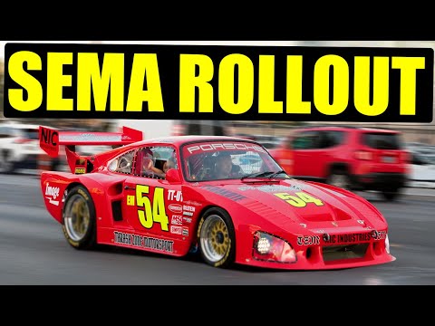 🔥INSANE Cars Leaving SEMA Car SHOW 2024🔥