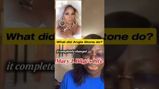 ☆☆What Angie Stone did changed her life | Mary J. Blige | Part 1 ☆☆#fypyoutube #trendingshorts #fyp