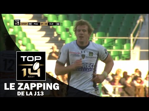 TOP 14 – Le Zapping de la J13– Saison 2016-2017