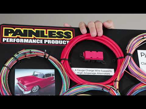 All New '55-'57 Chevy Tri-Five Chassis Wiring - The Painless Way