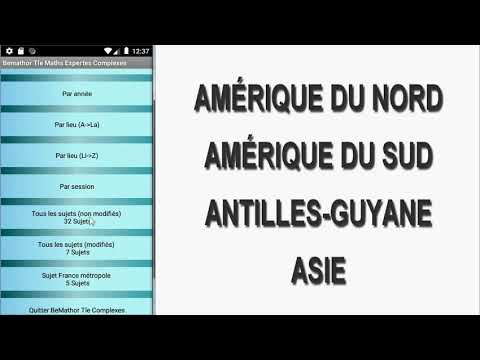 Bemathor Nombres Complexes Video