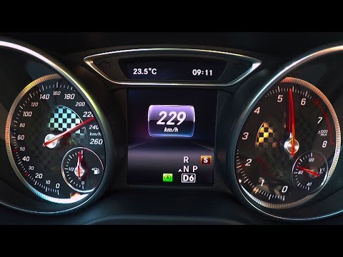 2017 Mercedes-Benz A 250 Sport 4MATIC (W176 MoPf) - 0-100 km/h 0-60 mph Tachovideo Beschleunigung
