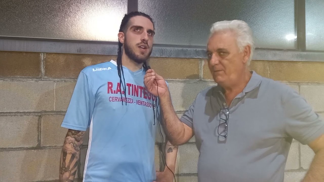 VIDEO. MONTAGNA DILETTANTI: IL COMMENTO A FINE GARA DEL CAPITANO DEL CERVAREZZA, NICOLA CANI